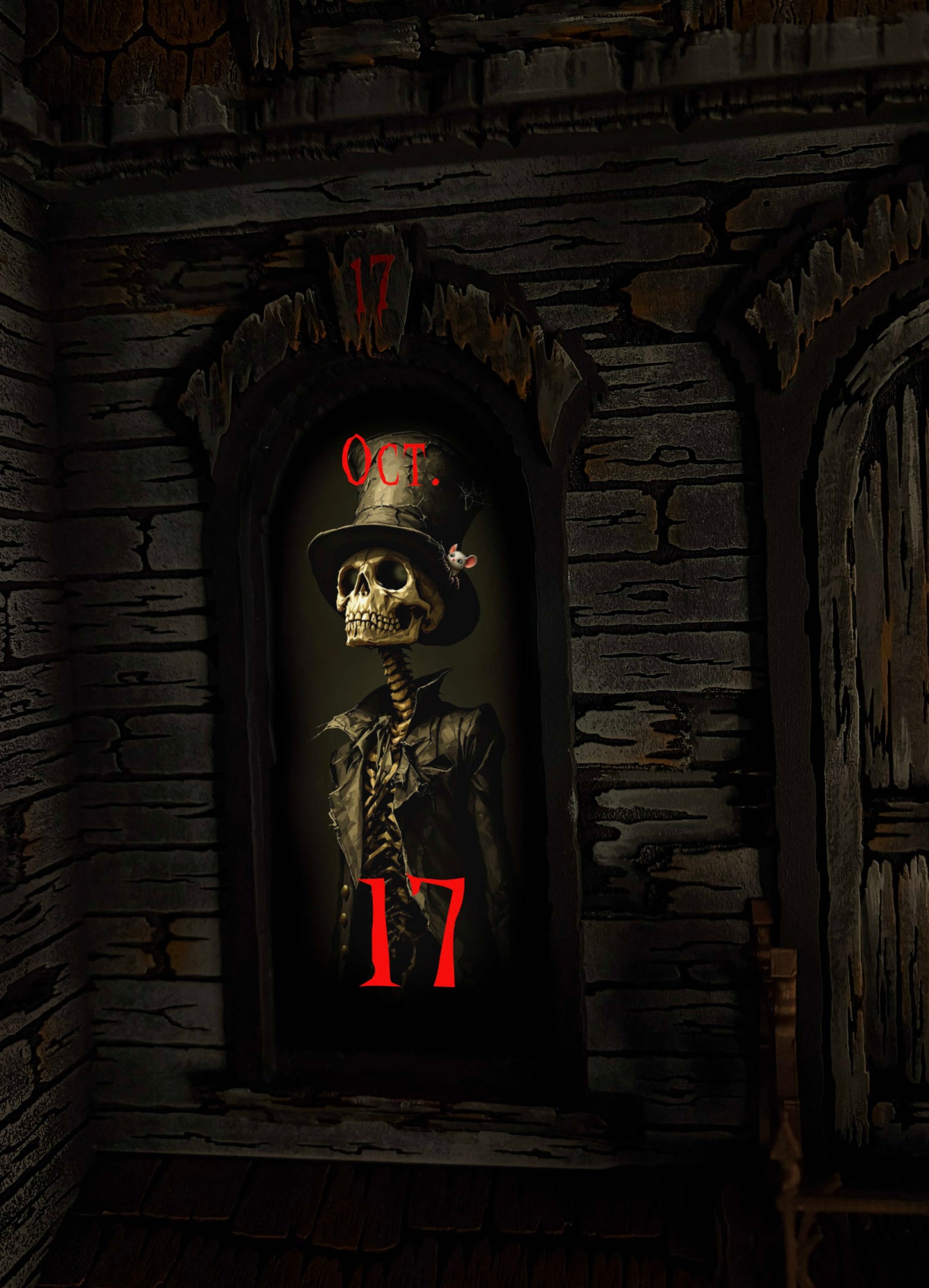 Halloween Advent House