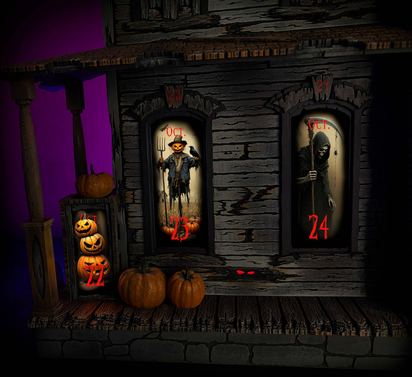 Halloween Advent House