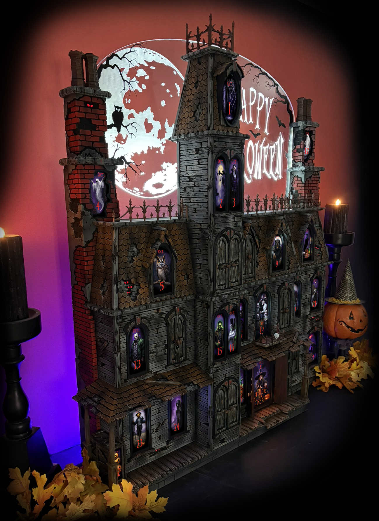 Halloween Advent House